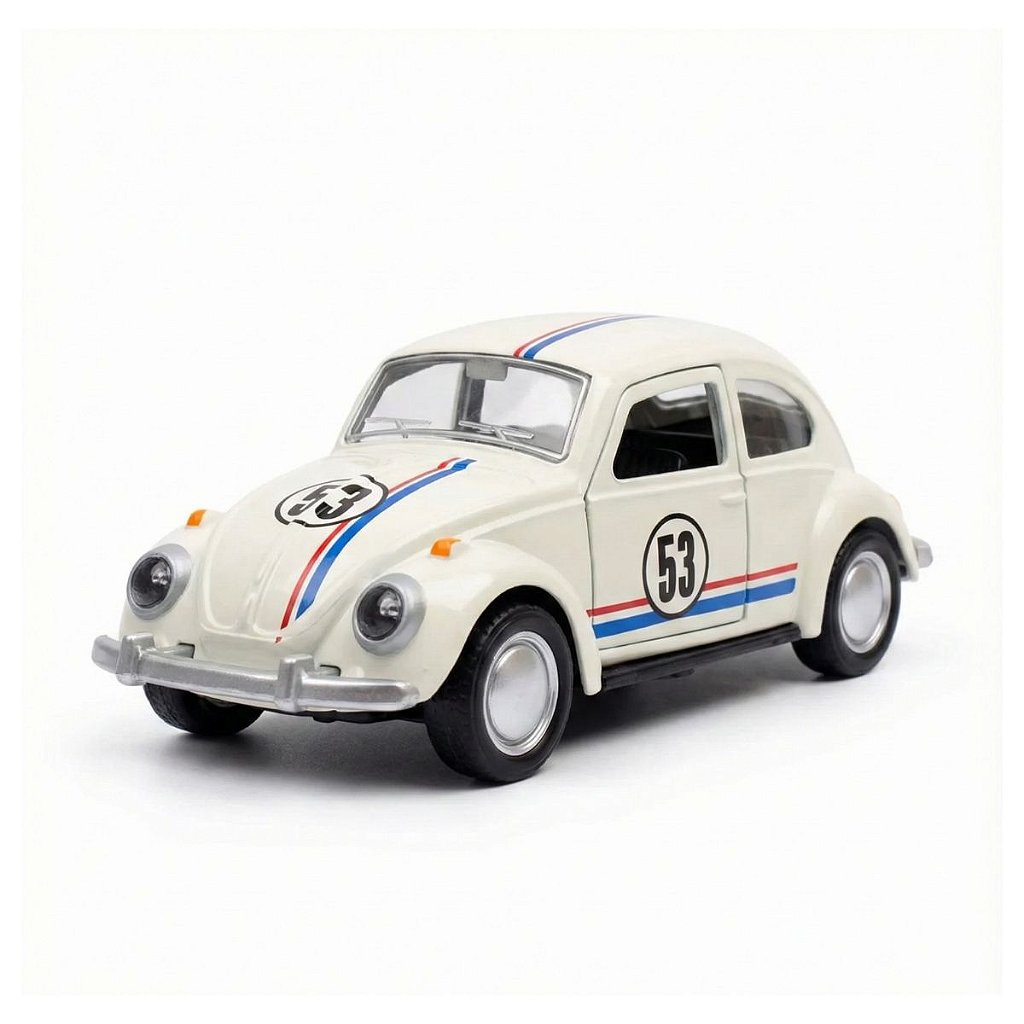 Carrinho de Metal Fusca Die-Cast 1981 - Escala 1:32