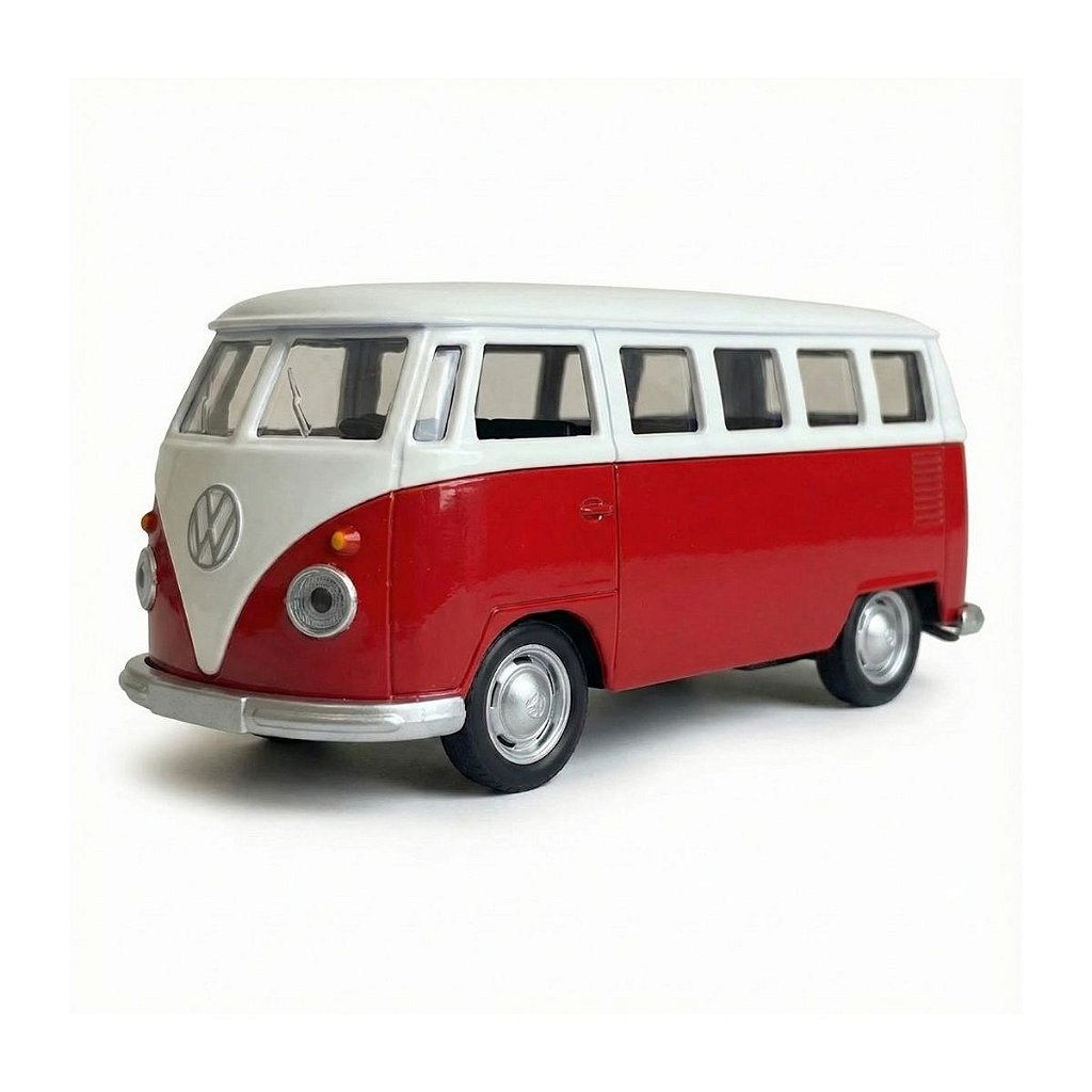 Kombi Die-Cast - Carrinho de Metal Miniatura Colecionável