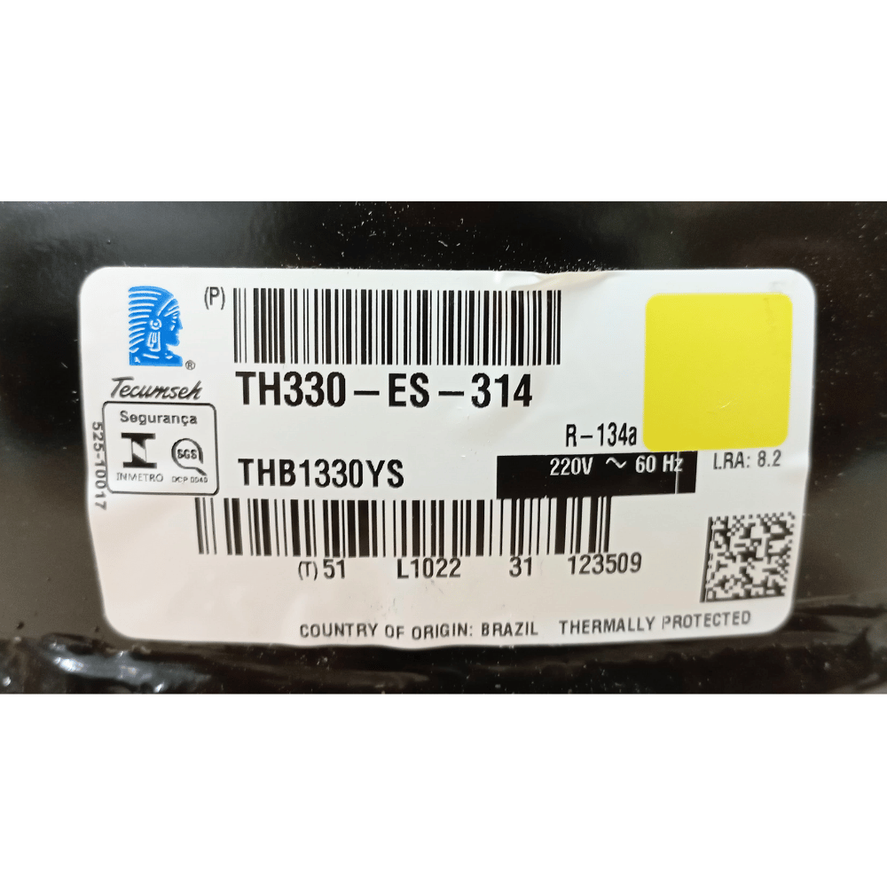 Compressor Electrolux 1/10 TH1330YS R134a 70291083 220V Original