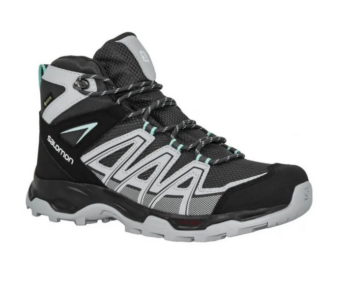 Bota Robson MID GTX Feminina Preto/Cinza Salomon Equinox