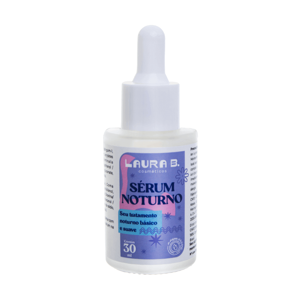 lauraB Sérum Noturno Laura B 30ml - Laura B Cosméticos