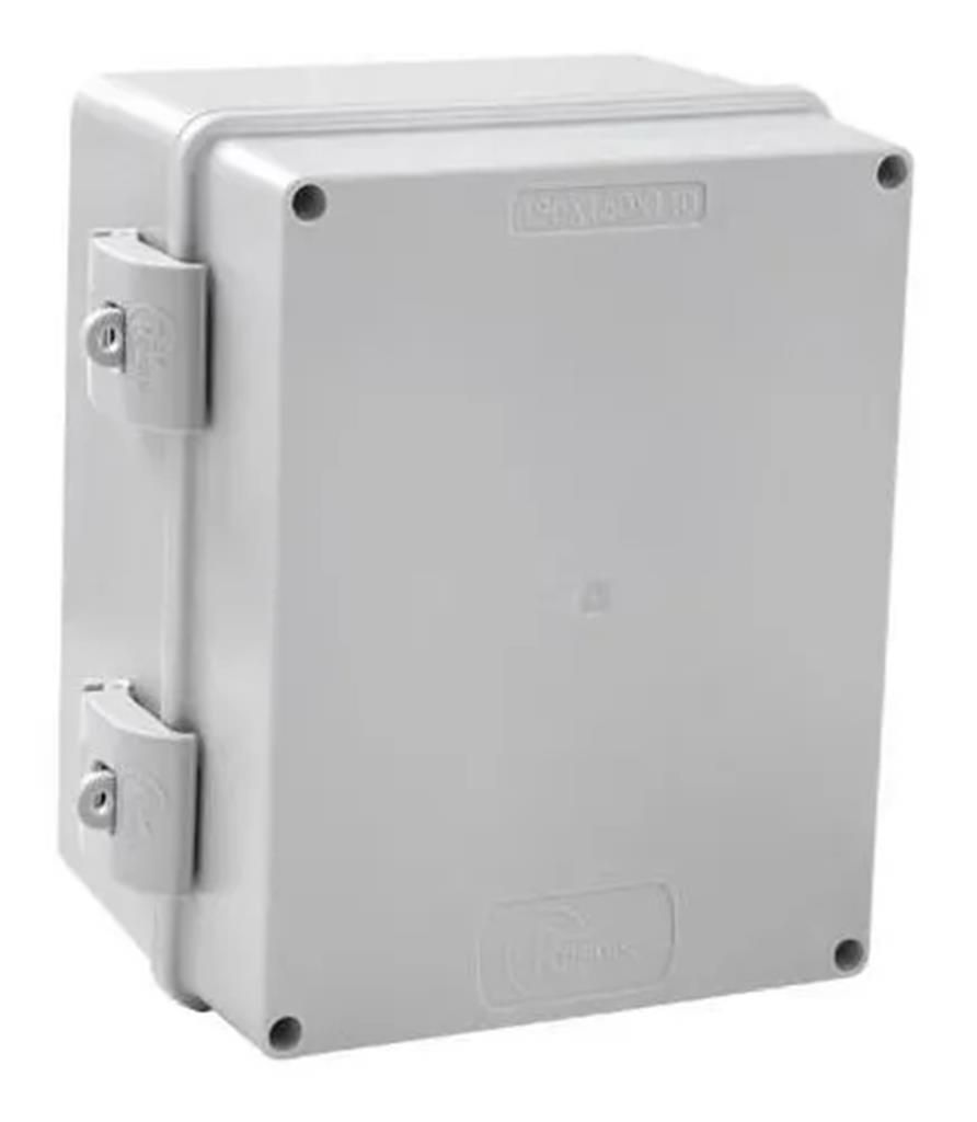 Caixa Painel Elétrico Quadro Comando Pvc 190x150x90mm Cinza - A