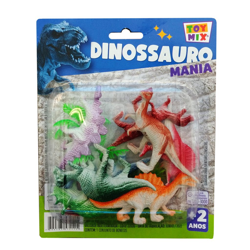 Dinossauro Mania Sortido - Toy Mix | Alternativa Brinquedos