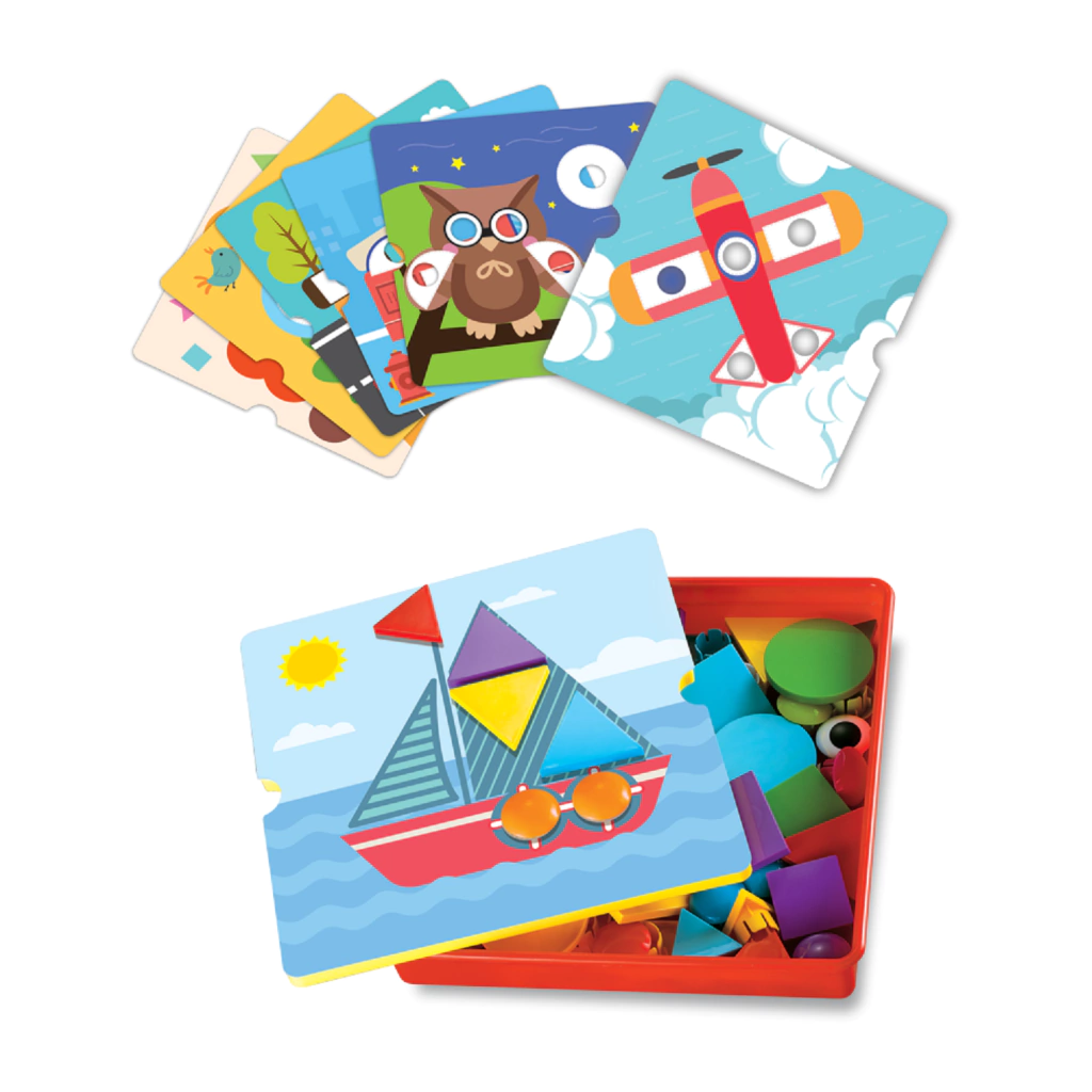 Follow Shapes Formas Educa Play 12 Desafios - Polibrinq