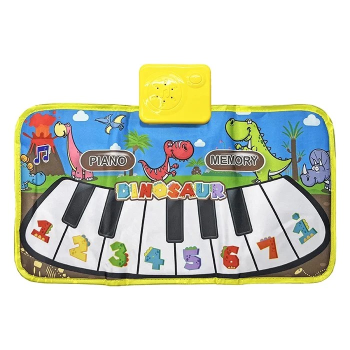 Piano Dino Tapete Musical Baby 46 x 24 cm - Art Brink