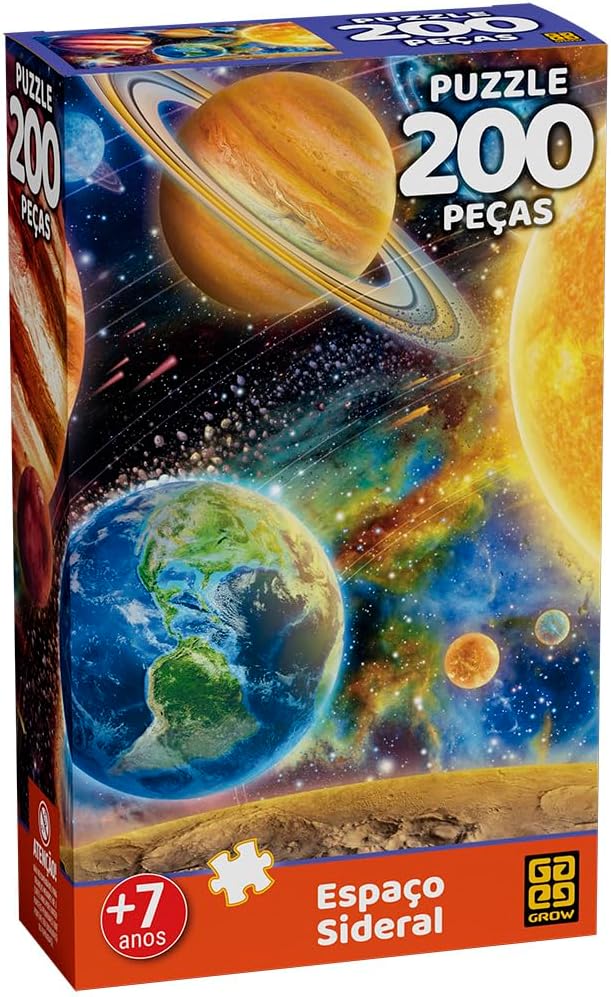 PUZZLE/38Beets：未開封CD Quebra-Cabeça 200 Peças Espaço Sideral - Grow | Alternativa