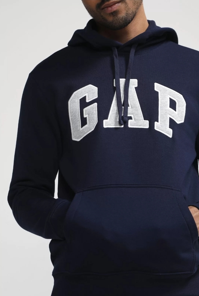 S.GAP Moletom GAP azul marinho adulto masculino tam G - Joaninha Importados