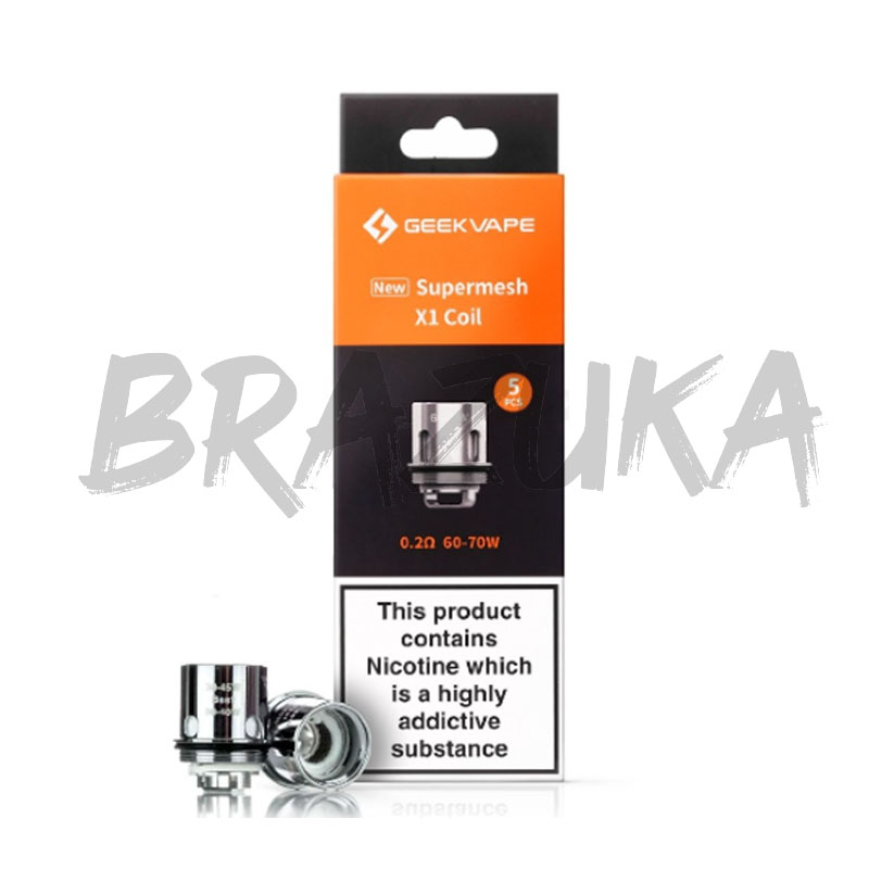 COIL SUPER MESH X1 X2 RESISTENCIA GEEKVAPE