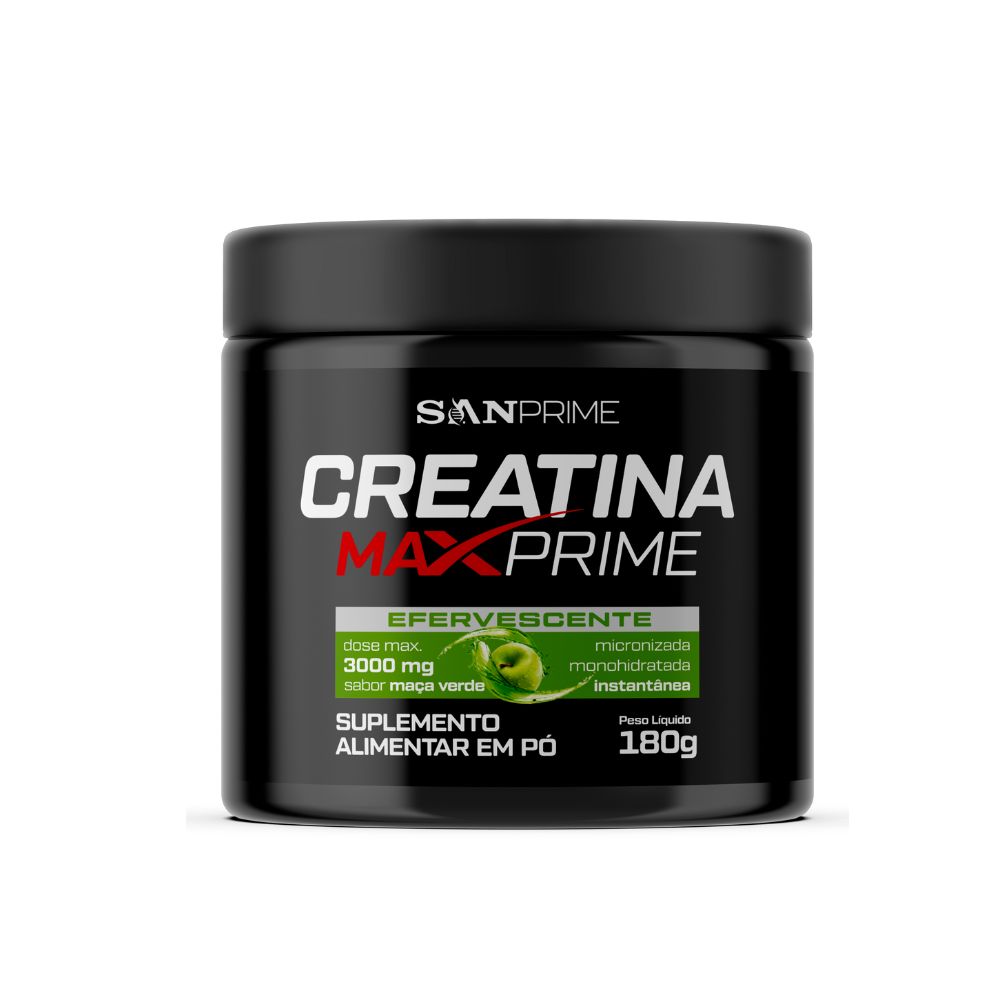 Creatina Efervescente Maçã Verde