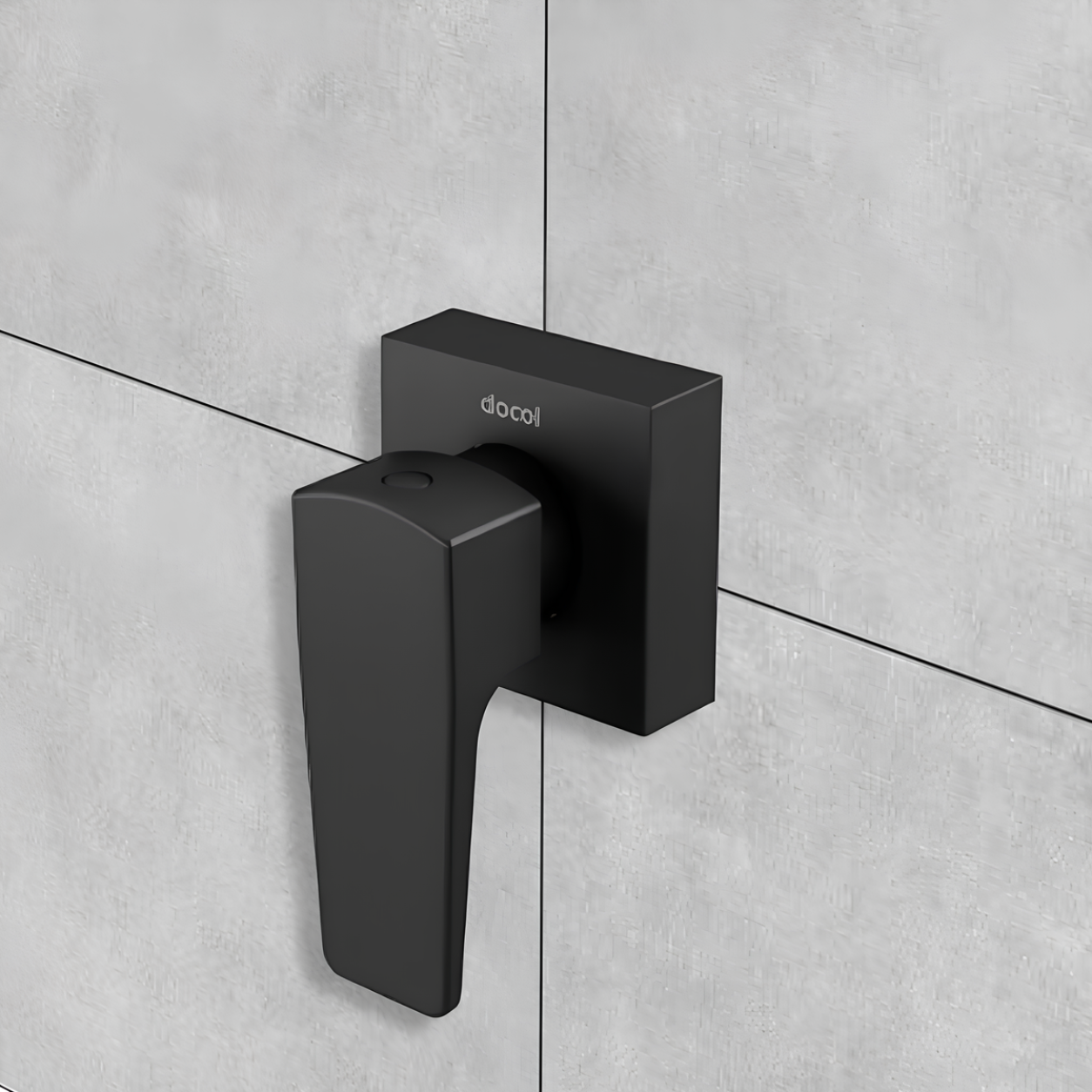 Acabamento para Registro Docol Lift Onix 8047CE Preto Fosco
