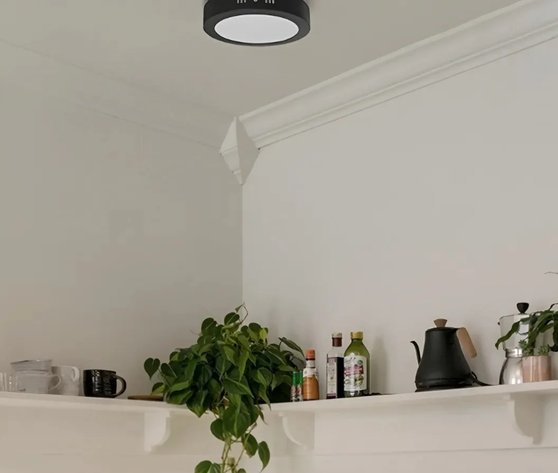 Instalação de sobrepor do plafon LED redondo 12W Depolux