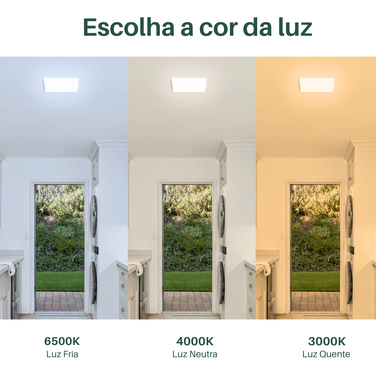Luz uniforme do painel LED frameless 32W Blumenau