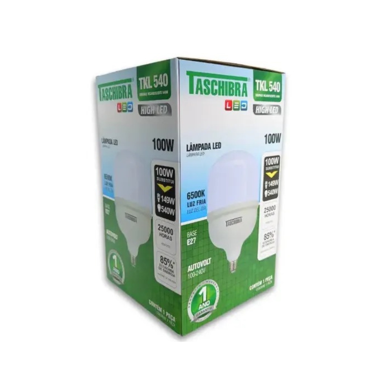Lâmpada LED 100W Taschibra TKL 540 6500K Soquete E27