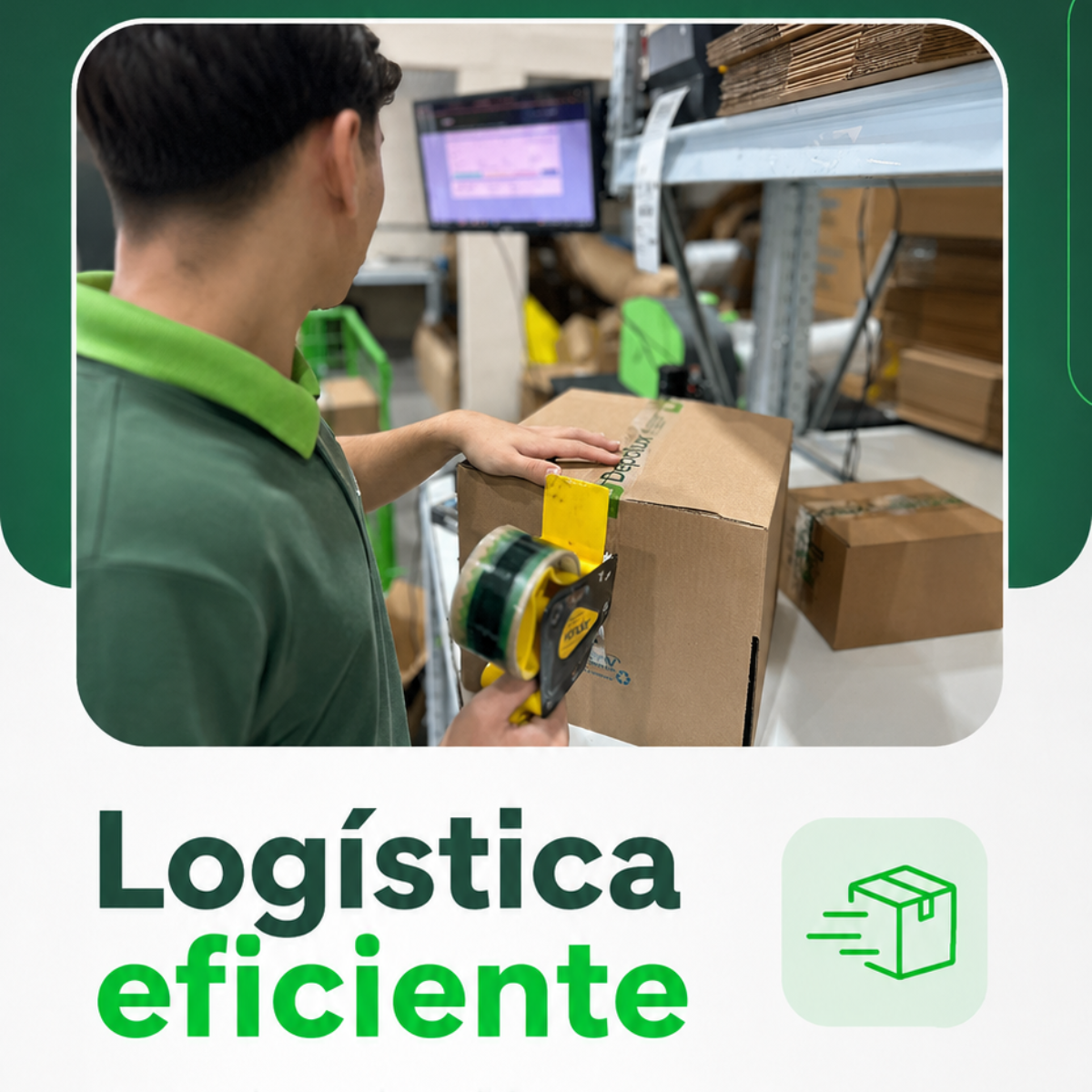 Envio rápido e logística eficiente Depolux