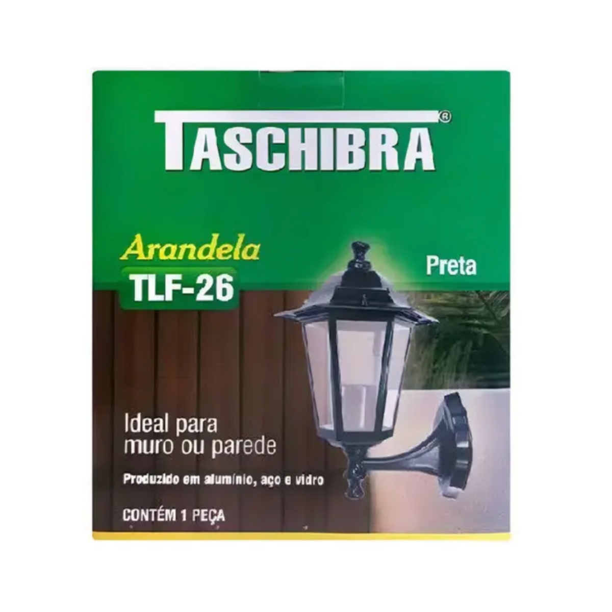 Estilo colonial rústico da luminária TLF 26 Taschibra