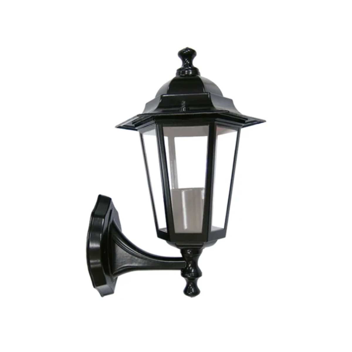 Vidro e acabamento da luminária colonial TLF 26 Taschibra
