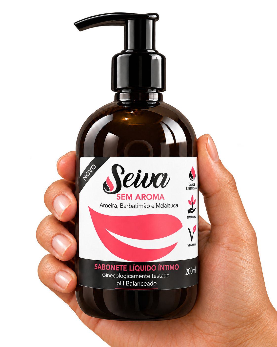 Fórmula Íntima Sem Aroma com Melaleuca, Aroeira e Barbatimão