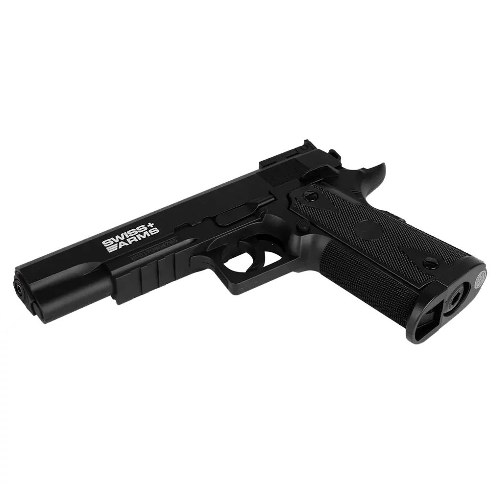 Pistola De Pressão Airgun Co2 1911 Match GNBB Polímero 4.5mm