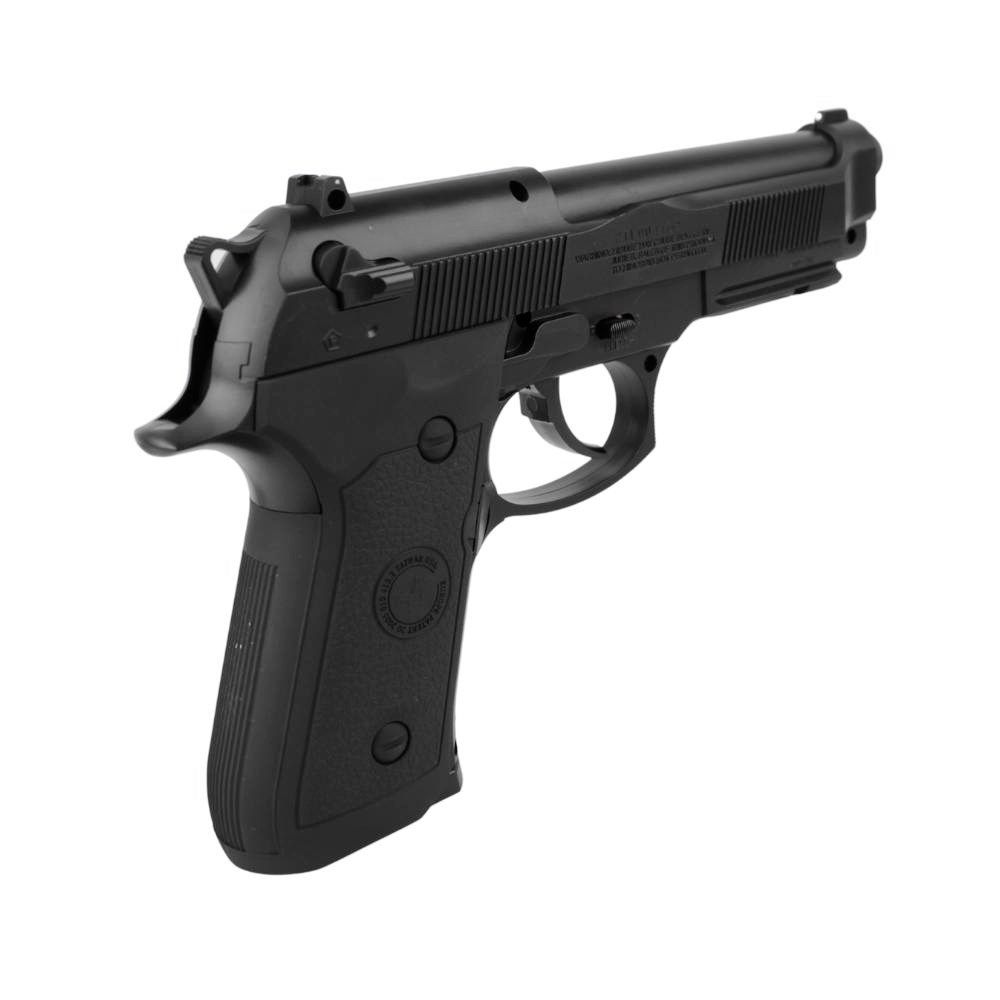 トイガン AIR SPORTS GUN M92 Pistola Airsoft Beretta M92 Silver 6mm QGK - Casa da Carabina -