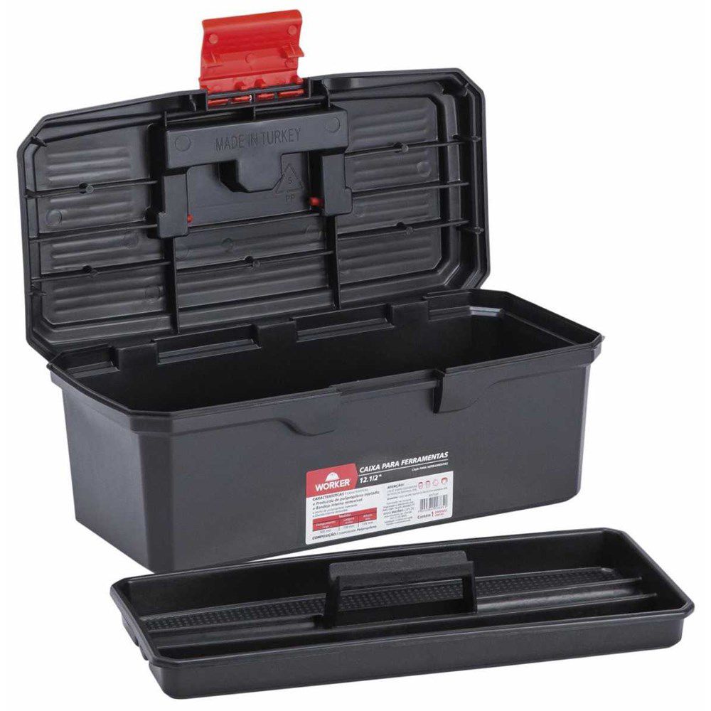 Caixa de Ferramentas 12;5'' - Worker - Dispropil: Tiro Esportivo