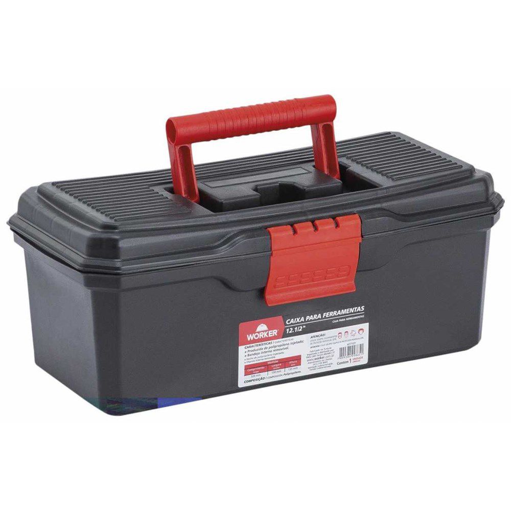Caixa de Ferramentas 12;5'' - Worker - Dispropil: Tiro Esportivo