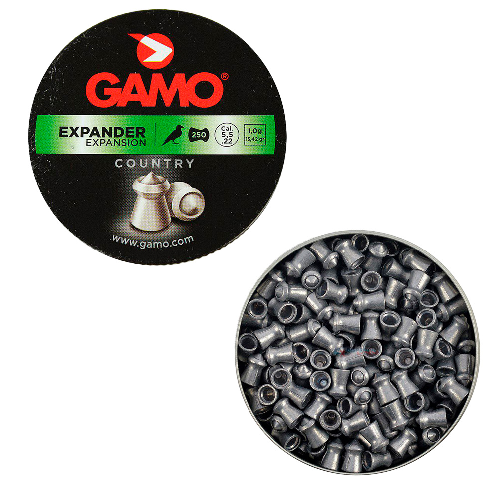 Chumbinho Expander 5.5mm 250un. - Gamo - Dispropil: Tiro Esportivo