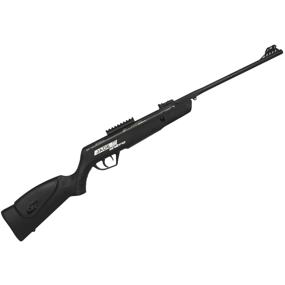 Carabina de Pressão Jade MAIS NITRO Preta 5.5mm - CBC - Dispropil