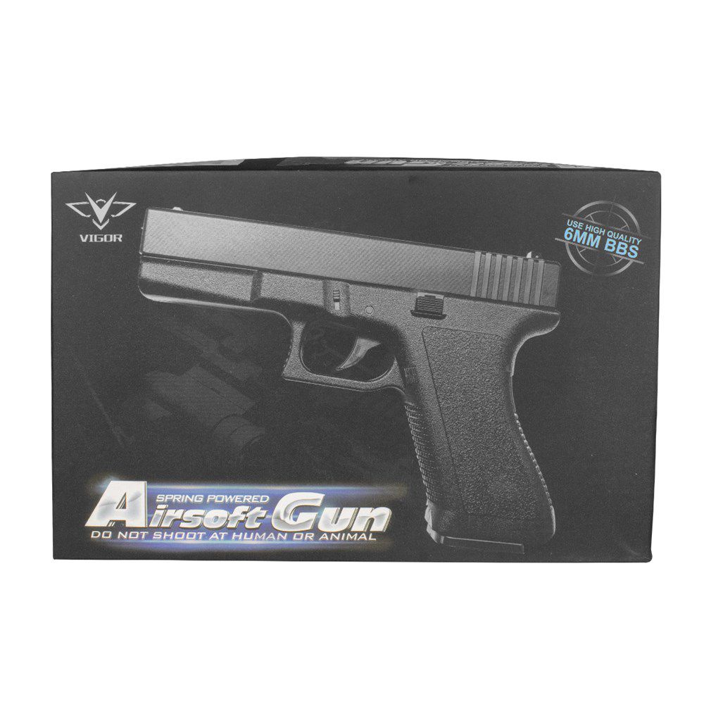 Pistola Airsoft Spring Glock GK-V307 – Vigor - Dispropil: Tiro
