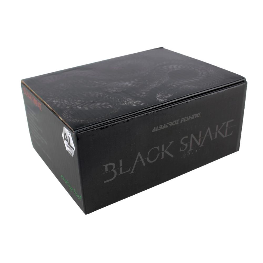 Carretilha Black Snake Alumínio 6 + 1BB Rolamentos Verde