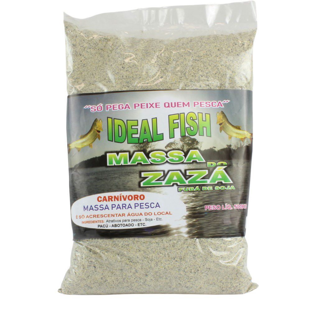 Massa Para Pesca Do Zazá 500g - Ideal Fish - Dispropil: Tiro