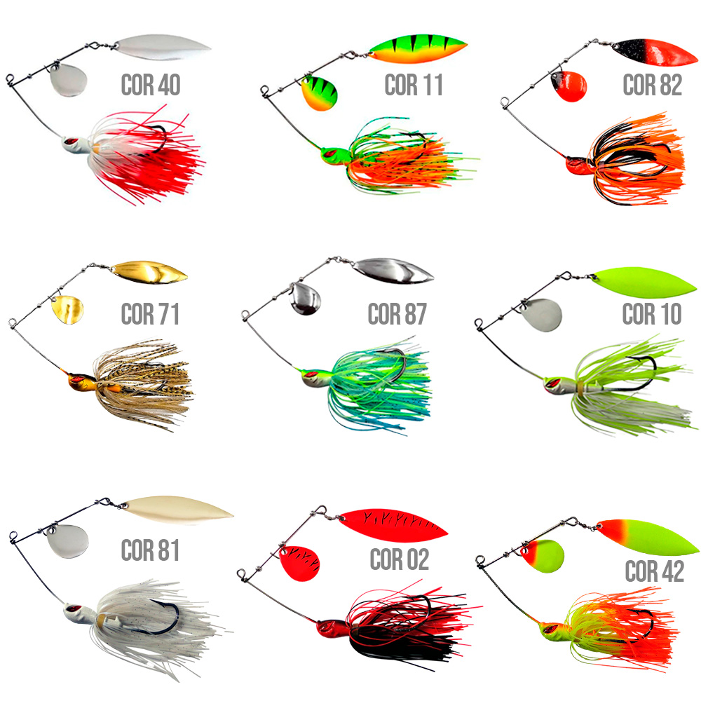 King Spinner 26g Anzol 6/0 Cor - Yara - Dispropil: Tiro Esportivo