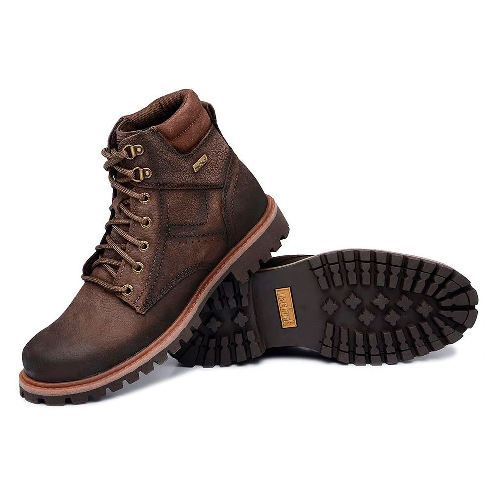 Bota Vintage Cano Alto Tarma 02 Café - Macboot - Dispropil: Tiro