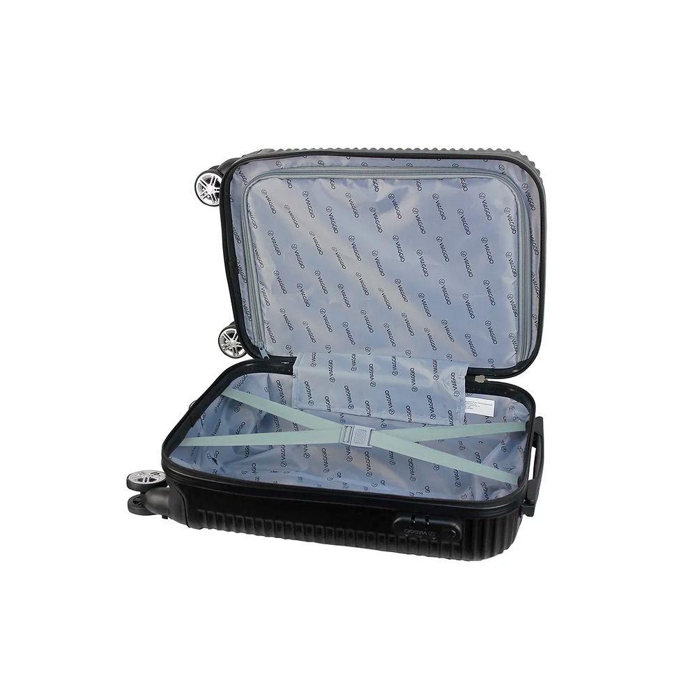 Bolsa / Mala de Bordo em ABS TM19 Preta - Viaggio - Dispropil