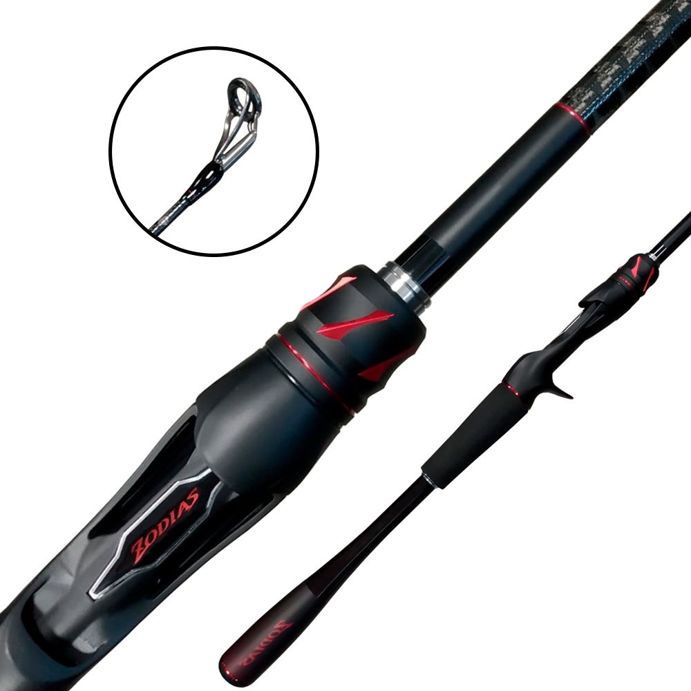Vara de Pesca Para Carretilha Zodias 2 Partes - Shimano