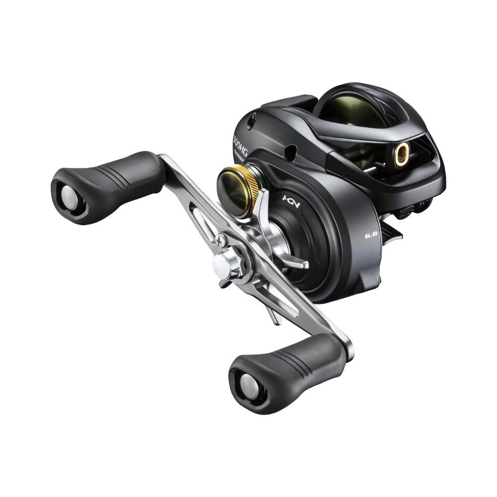 carretilha shimano curado 300 hg Carretilha Curado K 300/301 HG Alumínio 5 + 1BB Rolamentos - Shimano