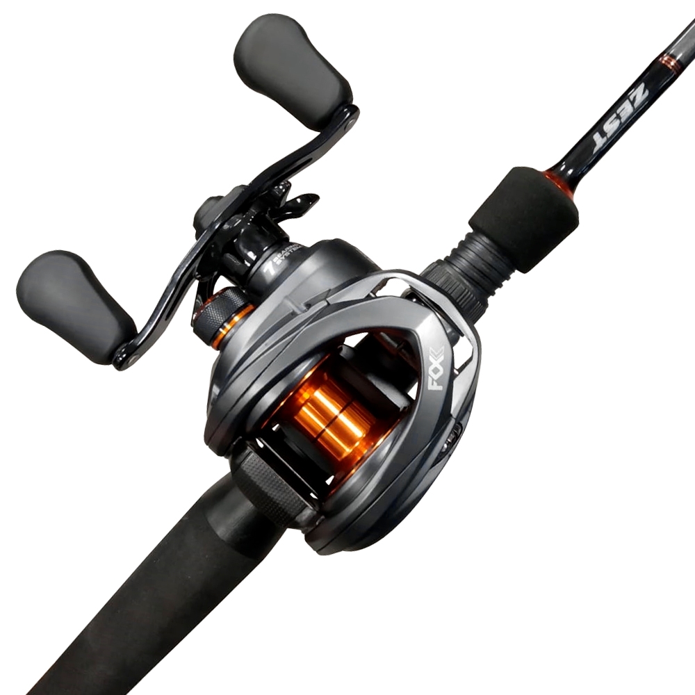 Kit Vara de Pesca com Carretilha Fox Inteiriça - Zest - Dispropil