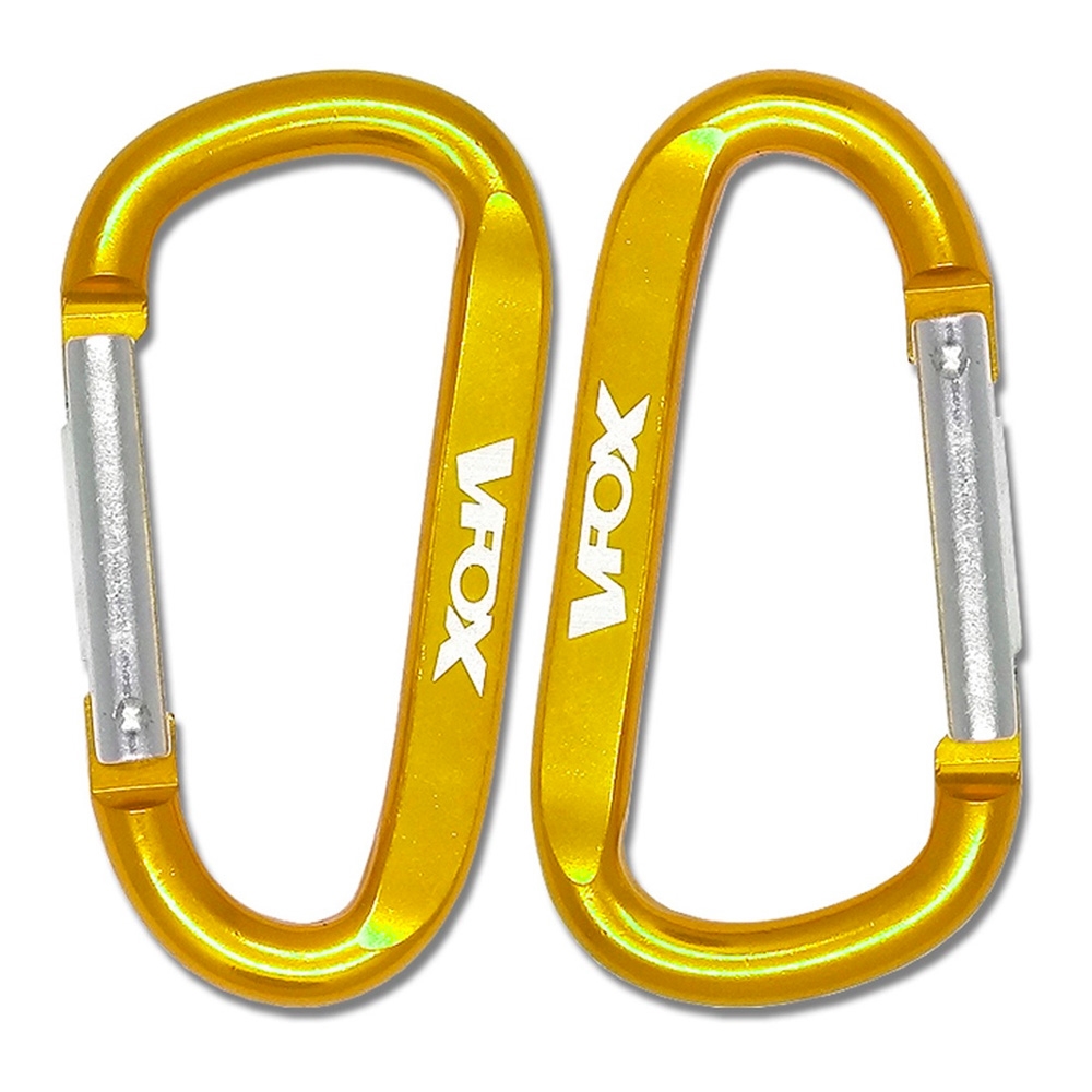 Mosquetão Em Aluminio 5cm 2un - VFox - Dispropil: Tiro Esportivo