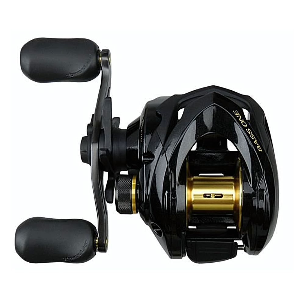 Carretilha Bass One XT Alumínio / Grafite 4 + 1 Rolamentos Shimano