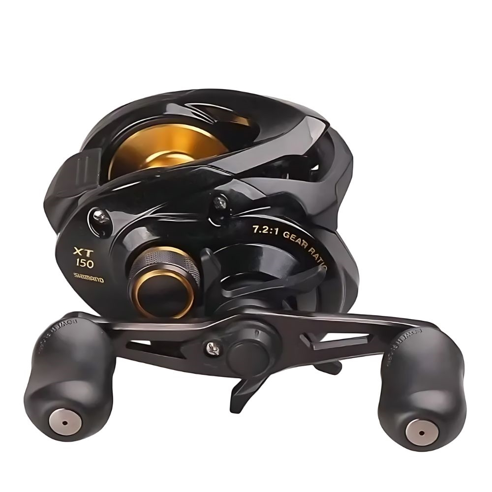 Carretilha Bass One XT Alumínio / Grafite 4 + 1 Rolamentos Shimano