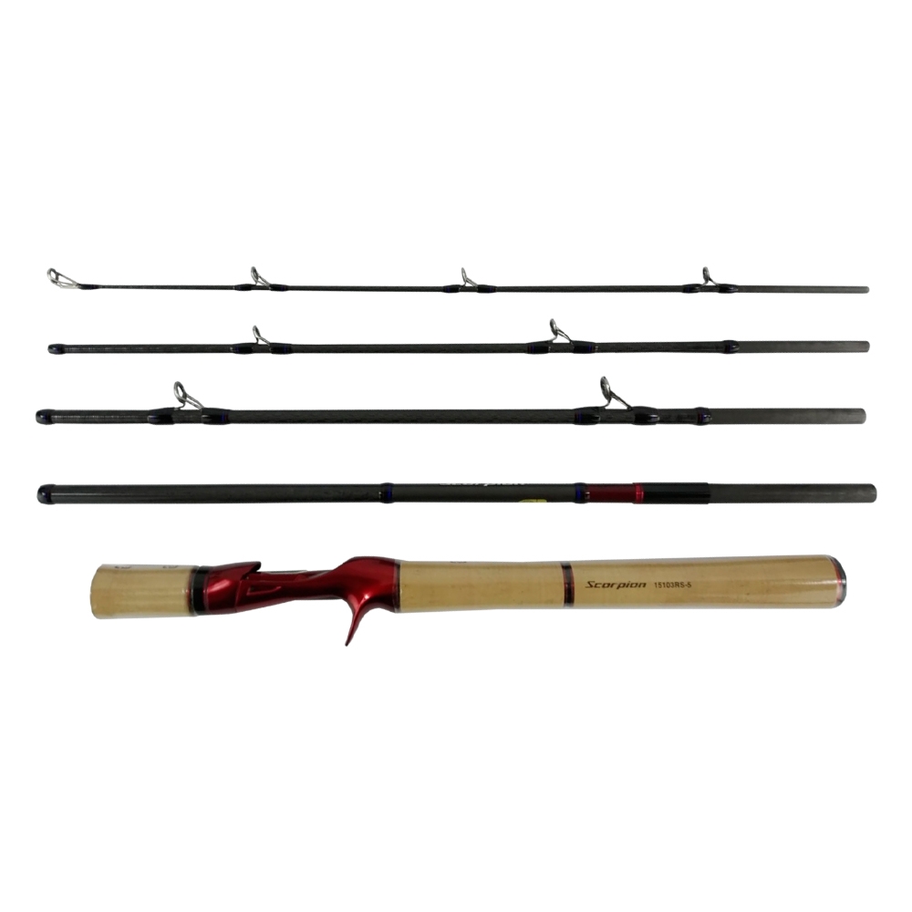 Vara para Carretilha Scorpion 1,77m 14-30 Lbs 5 Partes - Shimano