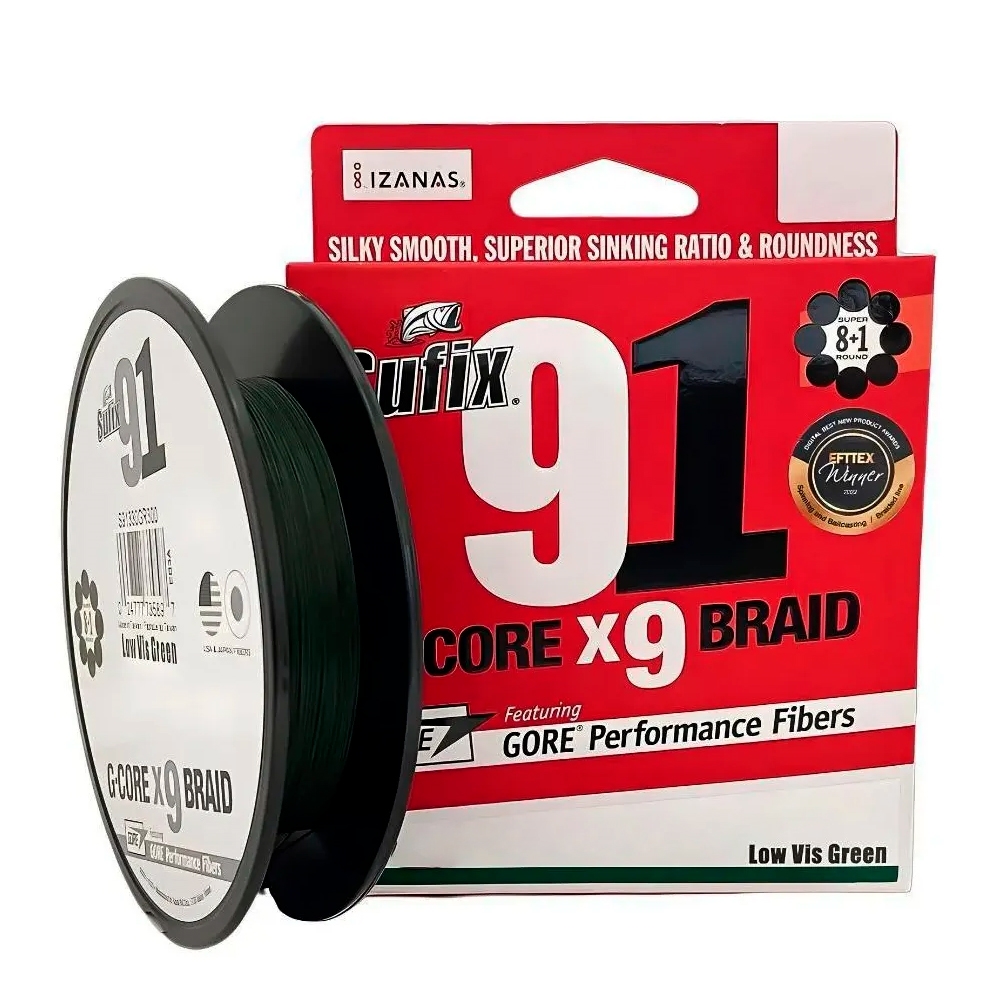 Linha de Pesca Multifilamento Sufix 91 G-Core 9x Braid 300m