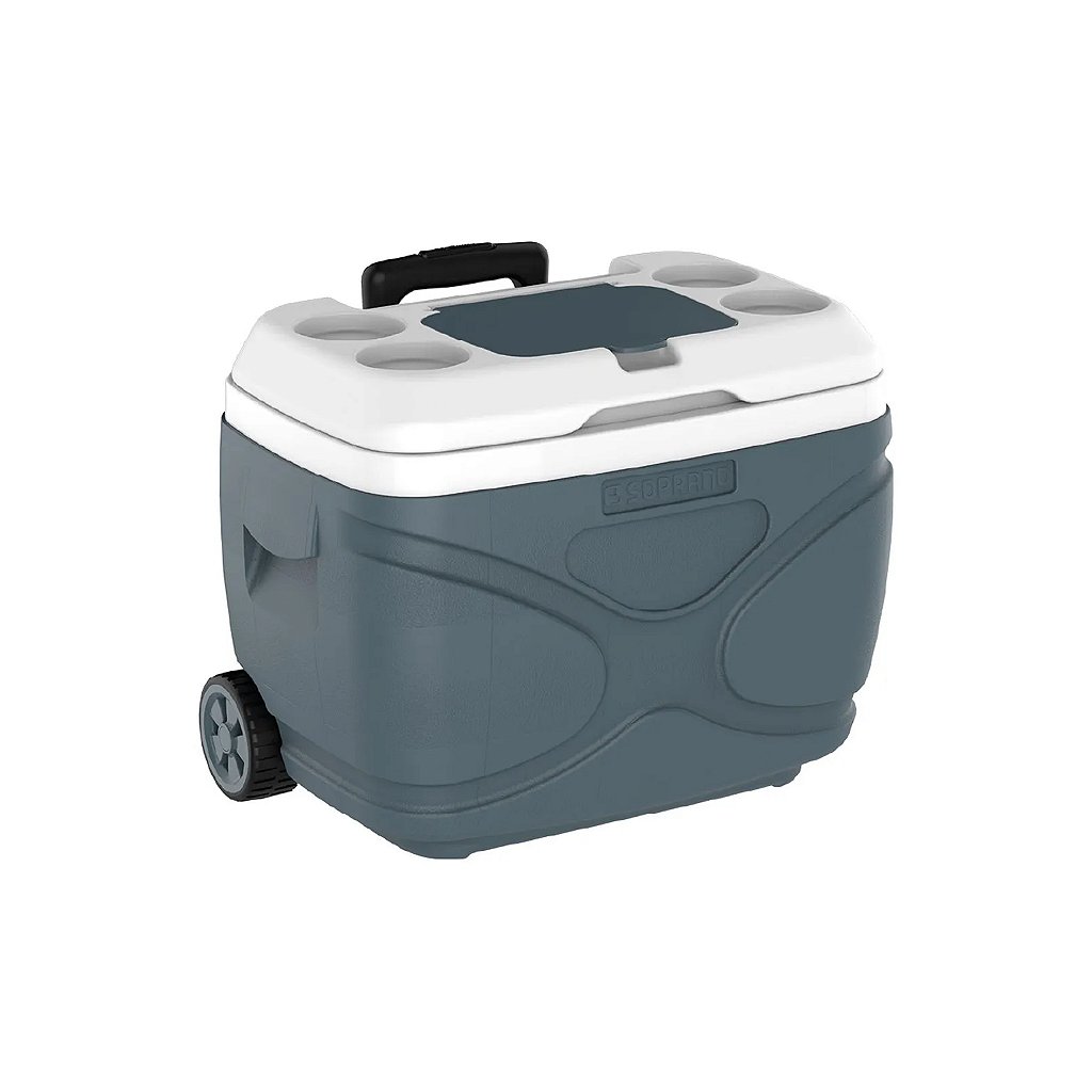 Caixa Térmica Everest Com Rodas 30 L - Soprano - Dispropil: Tiro