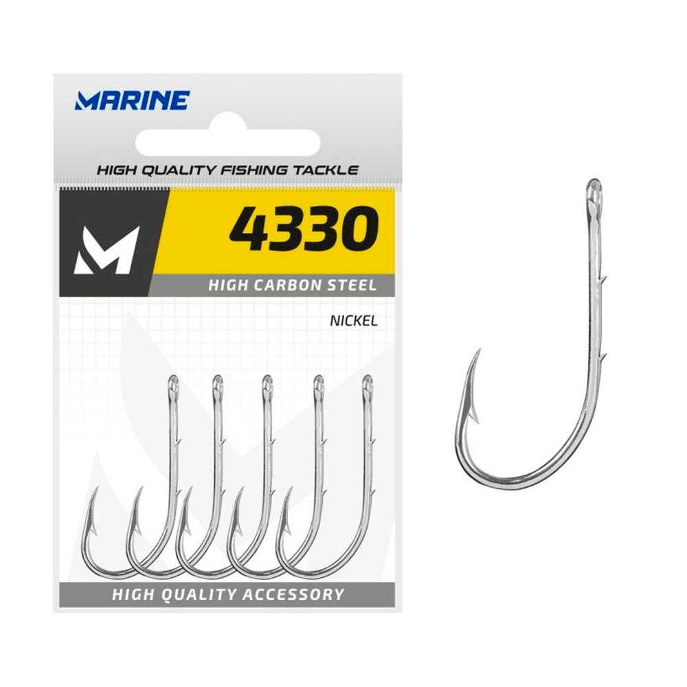 Anzol 4330 Super Strong Com Fisga - Marine Sports - Dispropil
