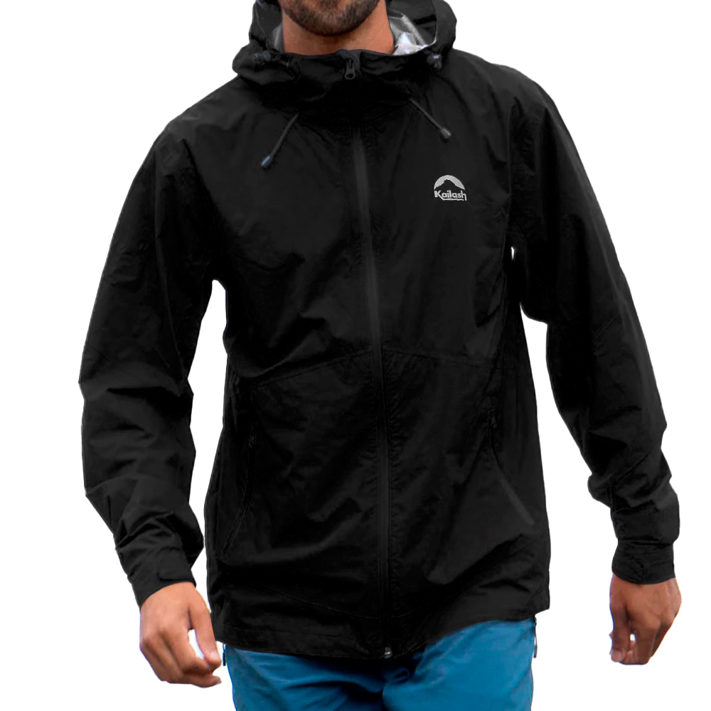 Jaqueta Impermeável Anorak Andes X-Lite Preta - Kailash