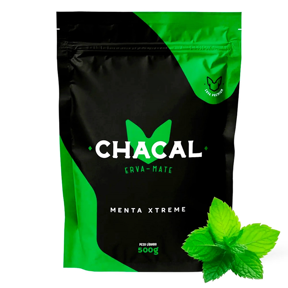 Erva Mate Terere 500g Menta Xtreme - Chacal - Dispropil: Tiro