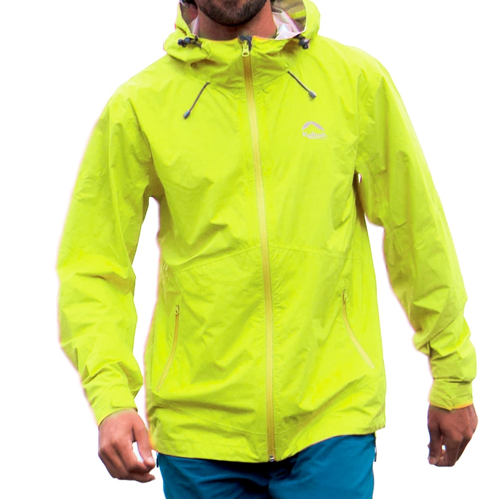 Jaqueta Anorak Impermeavel Andes X Lite Masculina Amarelo Limao
