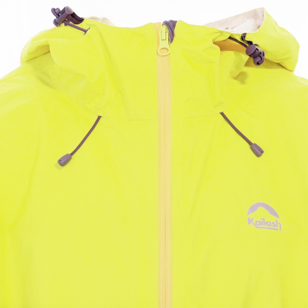 Jaqueta Anorak Impermeavel Andes X Lite Masculina Amarelo Limao