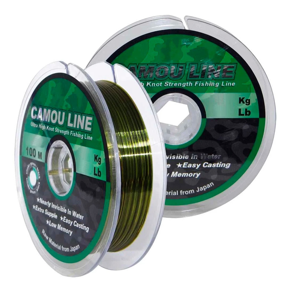Linha de Pesca Monofilamento Camou Line 100m – Safari Max