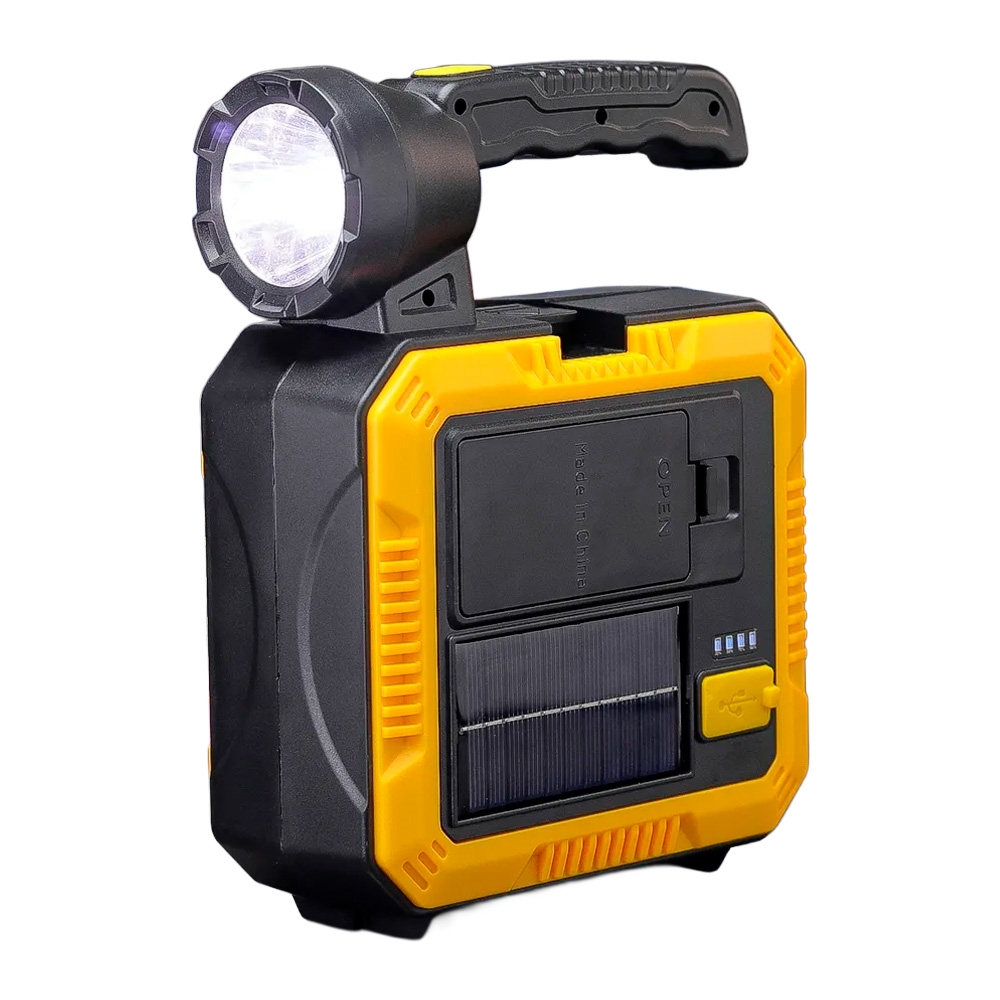 Lanterna Holofote Portátil Solar Kit Ferramenta BM-8546 - B-Max