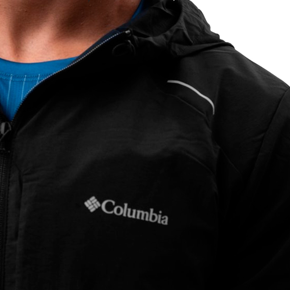 Jaqueta Masculina Tech Nylon Hoodie Preta - Columbia - Dispropil